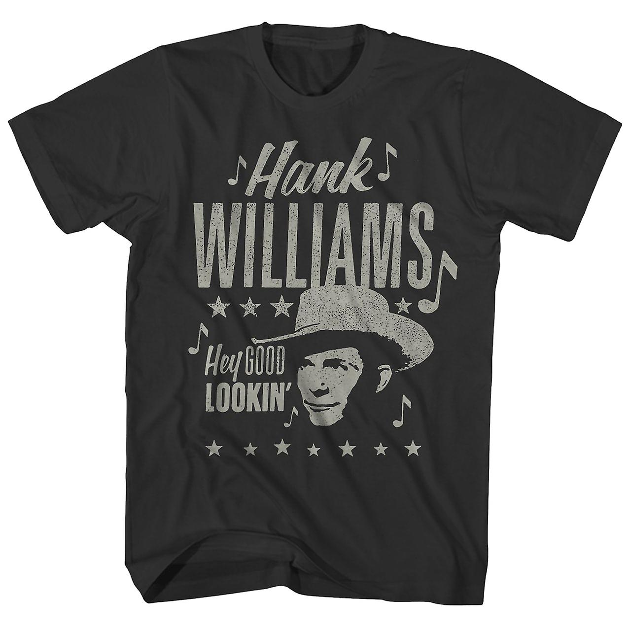 Foto 2 pulgar | Camiseta Rockinstone Hank Williams Hey Good Lookinâ €? - Venta Internacional.