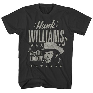 Foto 1 | Camiseta Rockinstone Hank Williams Hey Good Lookinâ €? - Venta Internacional.