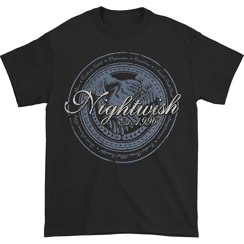 Foto 2 pulgar | Camiseta Rockinstone Nightwish Owl North America 2016 Unisex - Venta Internacional.