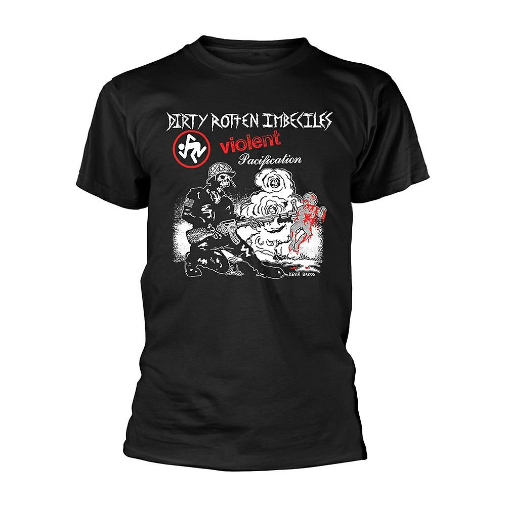 Foto 2 pulgar | Camiseta Rockinstone D.r.i Violent Pacification 180 G/m² - Venta Internacional.