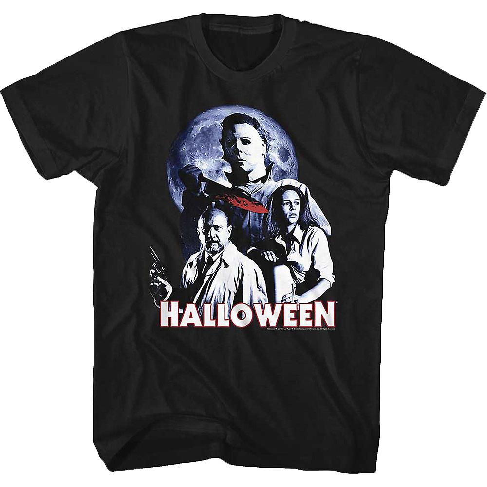 Foto 2 pulgar | Camiseta Rockinstone Full Moon Halloween 180 G/m² 100% Algodón - Venta Internacional.