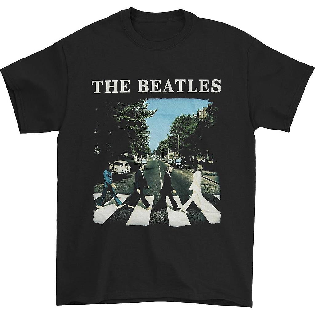 Foto 2 pulgar | Camiseta Rockinstone Beatles Abbey Road & Logo 100% Algodón - Venta Internacional.