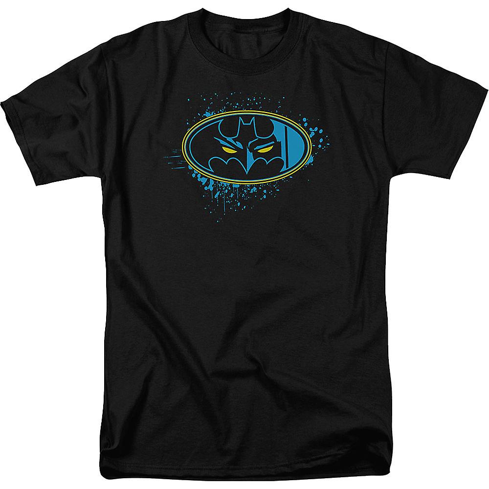 Camiseta Dc Comics Con El Logo De La Máscara De Batman, 100% Algodón - Venta Internacional.
