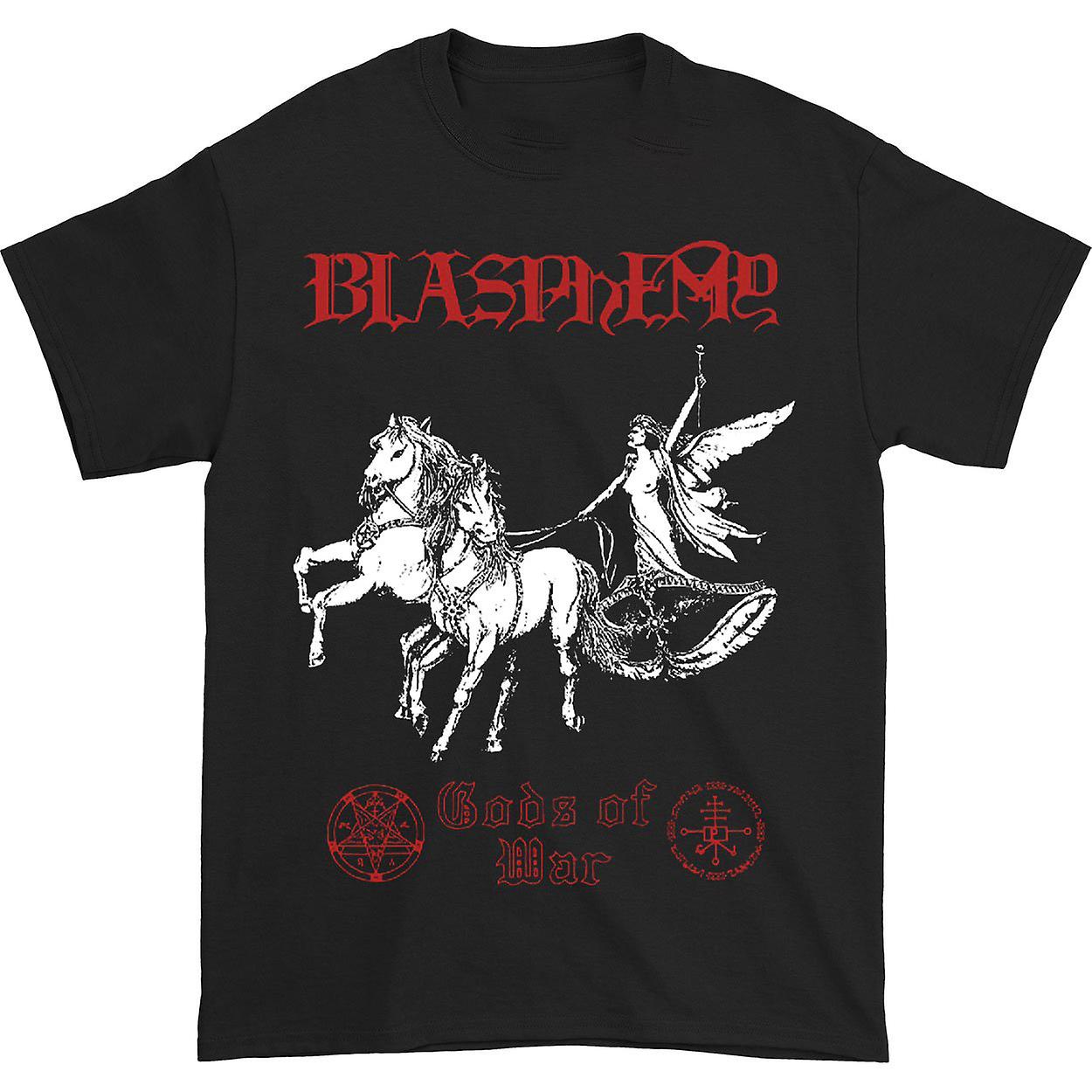 Foto 2 pulgar | Camiseta Rockinstone Blasphemy Gods Of War 180 G/m², 100% Algodón - Venta Internacional.