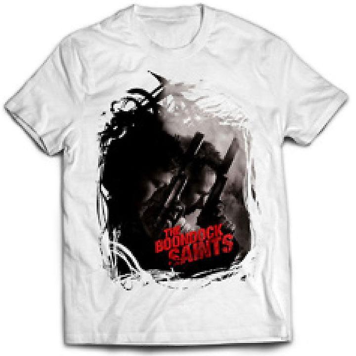 Camiseta Rockinstone Boondock Saints Gun Prayer 180 G/m² - Venta Internacional.