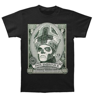Foto 1 | Camiseta Ghost Papa Cash Rockinstone 180 G/m², 100% Algodón - Venta Internacional.