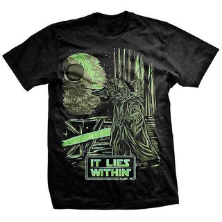 Foto 1 | Camiseta Rockinstone It Lies Within Yoda 100% Algodón - Venta Internacional.