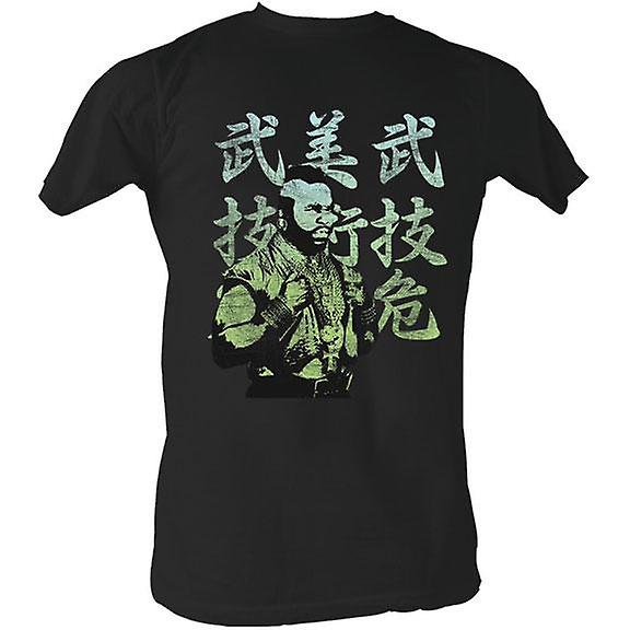 Foto 2 pulgar | Camiseta Rockinstone Mr. T Con Estampado Japonés 100% Algodón - Venta Internacional.