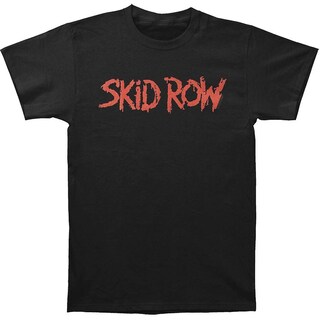 Foto 1 | Camiseta Rockinstone Skid Row Red Logo 100% Algodón - Venta Internacional.
