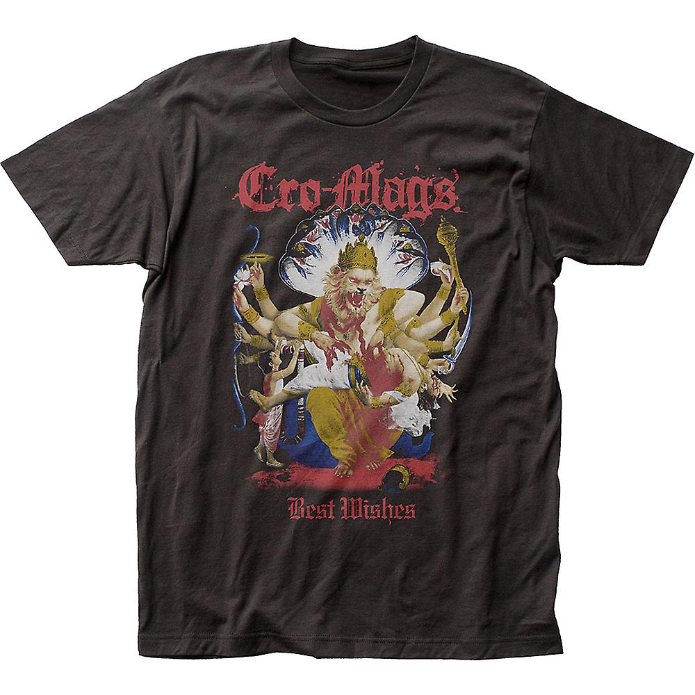 Foto 2 pulgar | Camiseta Rockinstone Best Wishes Cro-mags 100% Algodón - Venta Internacional.