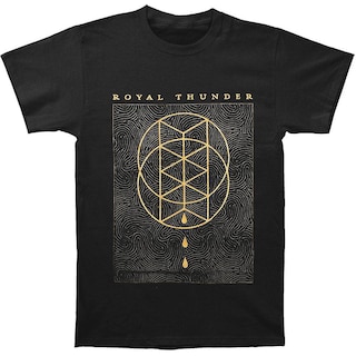 Foto 1 | Camiseta Royal Thunder Crooked Doors 180 G/m², 100% Algodón - Venta Internacional.