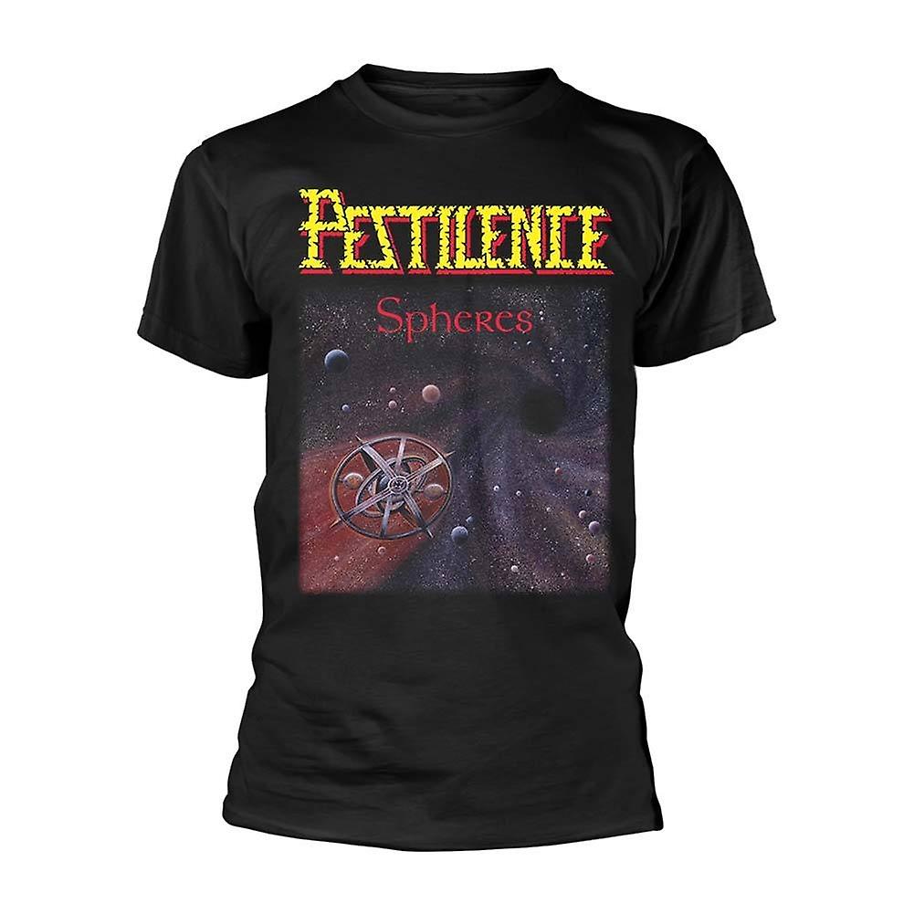Foto 2 pulgar | Camiseta Rockinstone Pestilence Spheres 180 G/m², 100% Algodón - Venta Internacional.