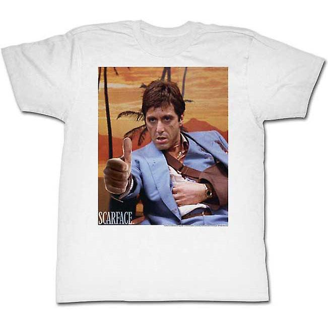 Foto 2 pulgar | Camiseta Rockinstone Scarface Thums & Ammo 180 G/m², 100% Algodón - Venta Internacional.