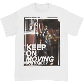 Foto 1 | Camiseta Rockinstone Bob Marley Keep On Movin' Para Hombre - Venta Internacional.