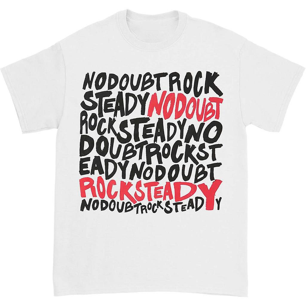 Foto 2 pulgar | Camiseta Rockinstone No Doubt Rock Steady 180 G/m², 100% Algodón - Venta Internacional.