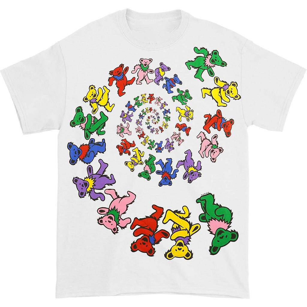 Foto 2 pulgar | Camiseta Blanca De Grateful Dead Spiral Bears - Venta Internacional.