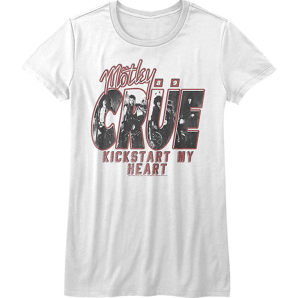 Foto 2 pulgar | Camiseta Rockinstone Kickstart My Heart Motley Crue Para Mujer - Venta Internacional.