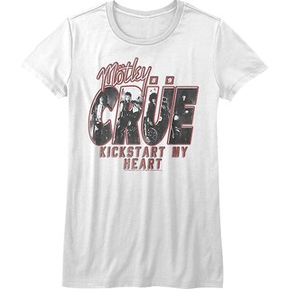 Foto 1 | Camiseta Rockinstone Kickstart My Heart Motley Crue Para Mujer - Venta Internacional.