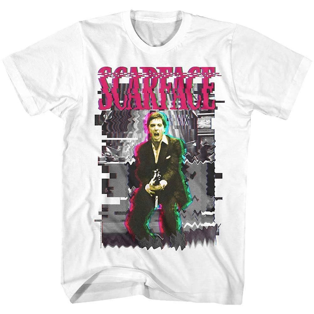 Foto 2 pulgar | Camiseta Rockinstone Scarface Glitch 100% Algodón - Venta Internacional.
