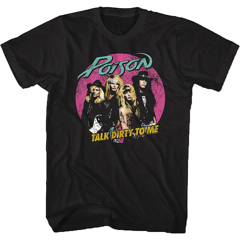 Foto 2 pulgar | Camiseta Rockinstone Talk Dirty Poison 180 G/m², 100% Algodón - Venta Internacional.