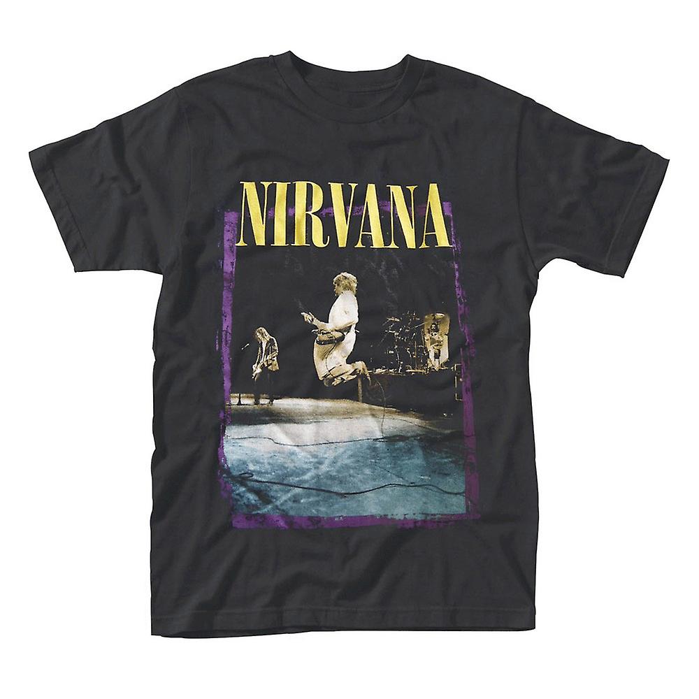 Foto 2 pulgar | Camiseta Rockinstone Nirvana Stage Jump 100% Algodón - Venta Internacional.