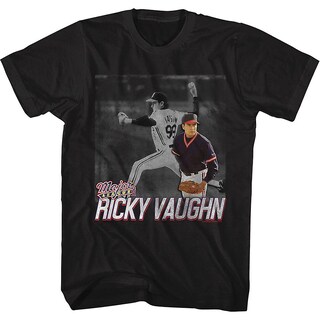 Foto 1 | Camiseta Ricky Vaughn De La Major League Rockinstone De Algodón 180 G/m² - Venta Internacional.