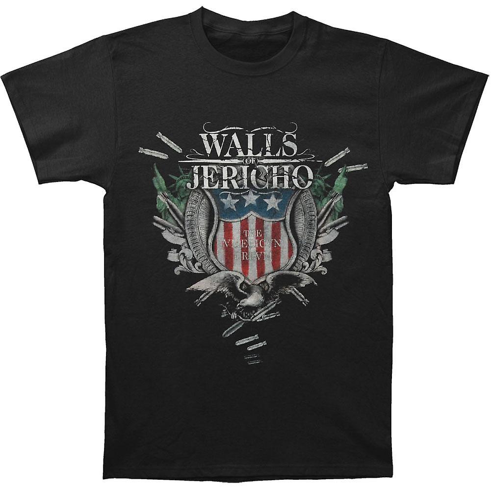Foto 1 | Camiseta Rockinstone Walls Of Jericho El Sueño Americano - Venta Internacional.