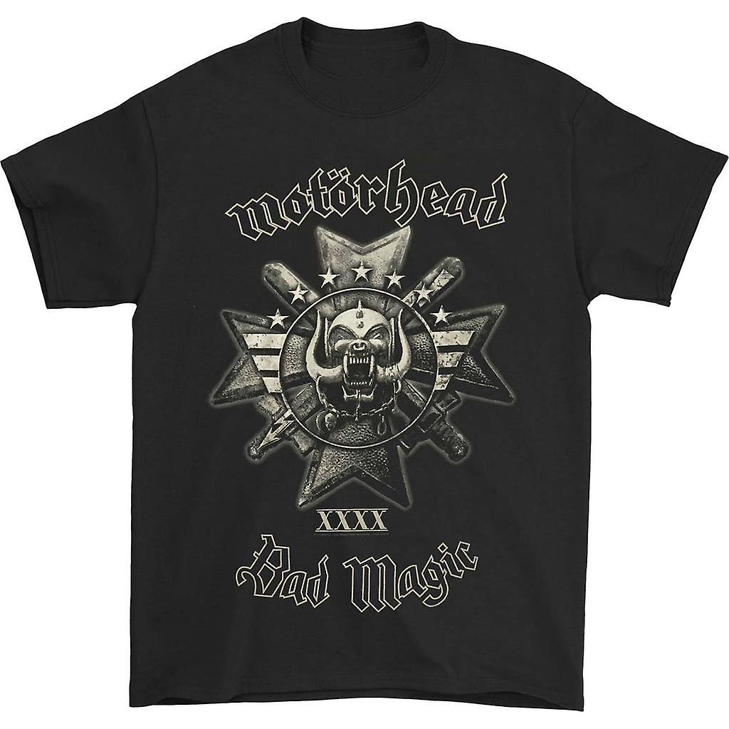 Foto 2 pulgar | Camiseta Rockinstone Motorhead Bad Magic Tour 2015 Para Hombre - Venta Internacional.