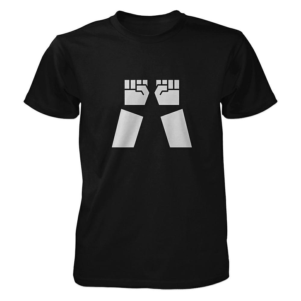 Foto 2 pulgar | Camiseta Rockinstone Algiers Two Fists 180 G/m² 100% Algodón - Venta Internacional.