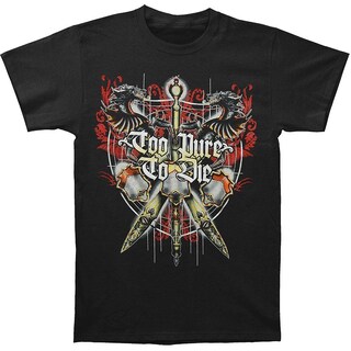 Foto 1 | Camiseta Rockinstone Too Pure To Die Swords, 180 G/m², 100% Algodón - Venta Internacional.