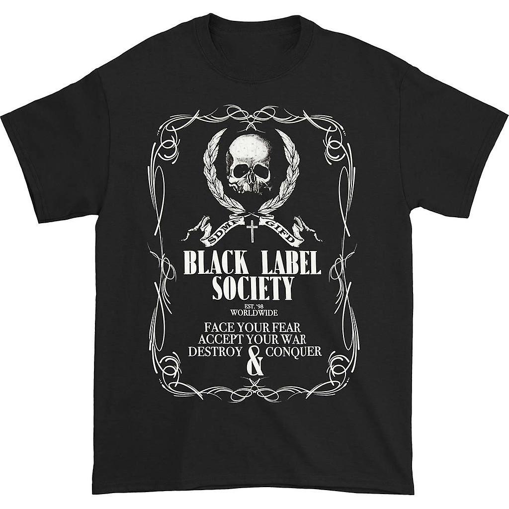 Foto 2 pulgar | Camiseta Rockinstone Black Label Society Linework Crest - Venta Internacional.