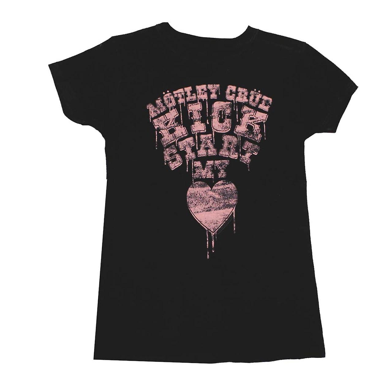Foto 2 pulgar | Camiseta Rockinstone Motley Crue Kickstart My Heart Para Mujer - Venta Internacional.