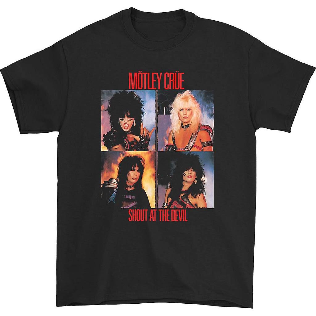 Foto 2 pulgar | Camiseta Rockinstone Motley Crue Panels 100% Algodón - Venta Internacional.