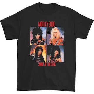 Foto 1 | Camiseta Rockinstone Motley Crue Panels 100% Algodón - Venta Internacional.