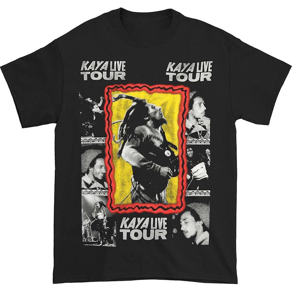 Foto 2 pulgar | Camiseta Rockinstone Bob Marley Kaya World Tour Para Hombre - Venta Internacional.