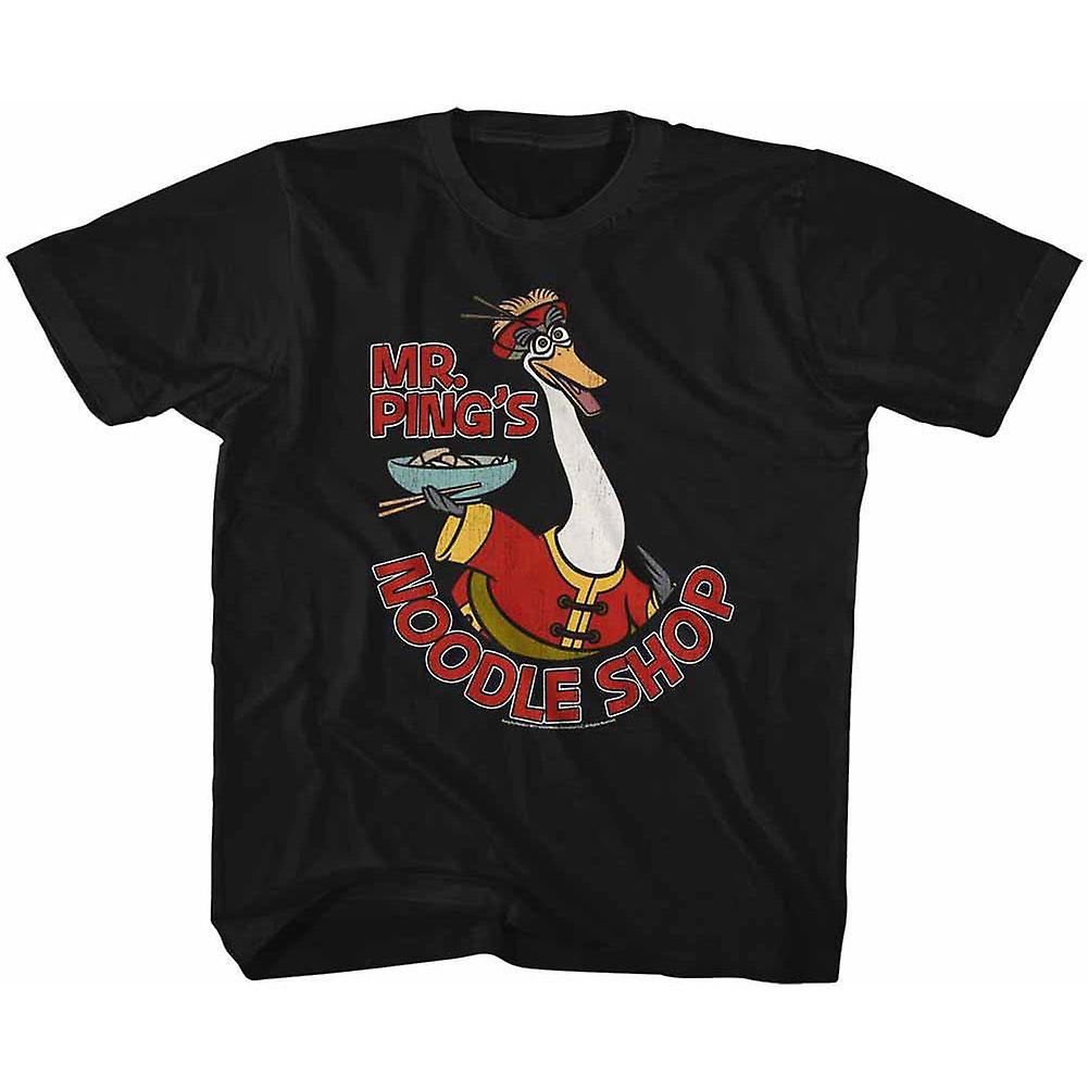 Foto 2 pulgar | Camiseta Kung Fu Panda Noodleshop Youth Rockinstone De Algodón - Venta Internacional.