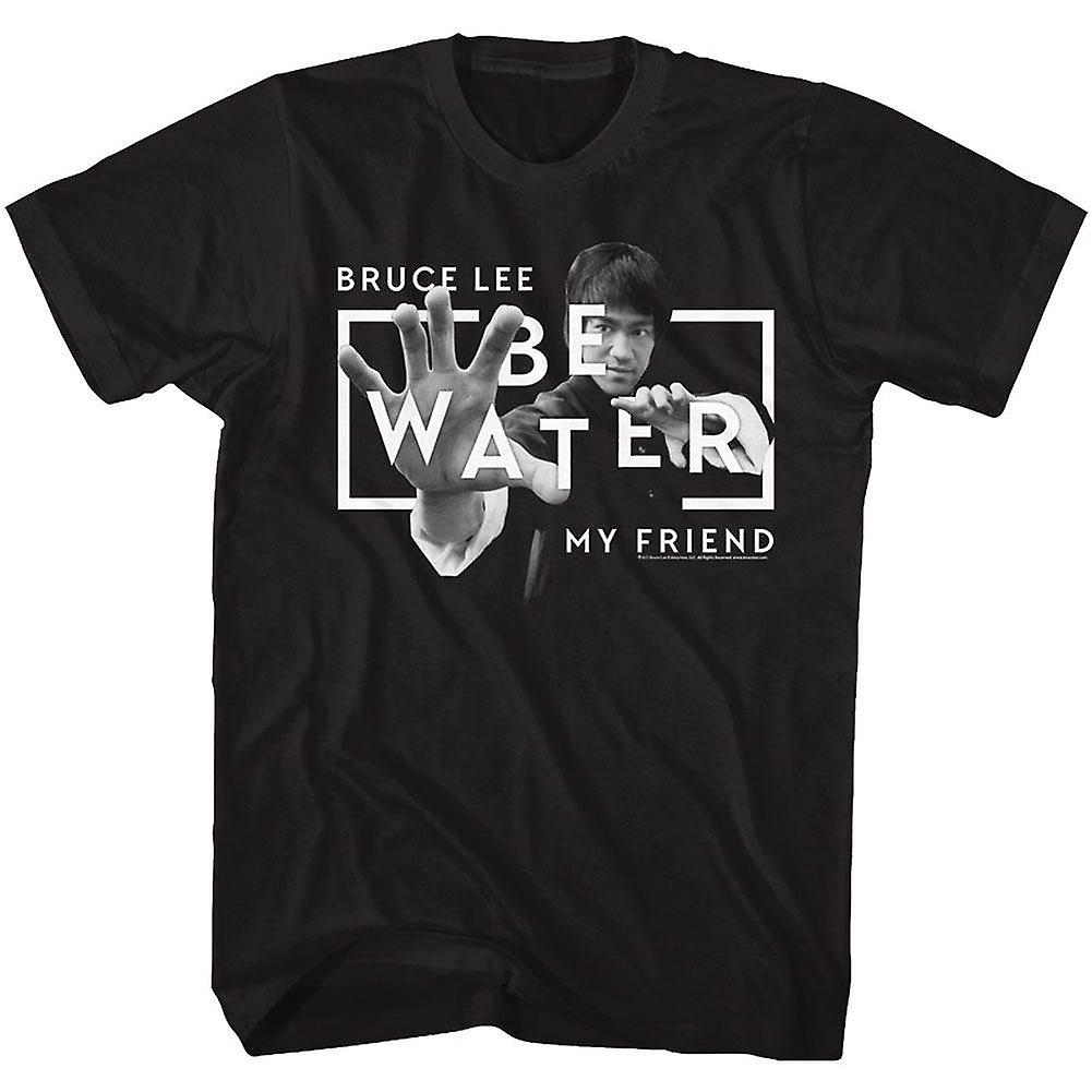 Foto 2 pulgar | Camiseta Rockinstone Bruce Lee Be Water 180 G/m², 100% Algodón - Venta Internacional.