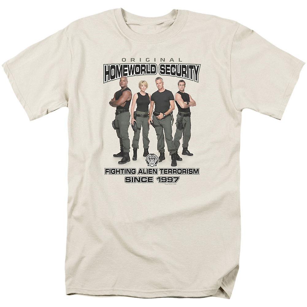 Foto 2 pulgar | Camiseta Rockinstone Stargate Homeworld Security Para Adulto - Venta Internacional.
