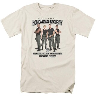 Foto 1 | Camiseta Rockinstone Stargate Homeworld Security Para Adulto - Venta Internacional.