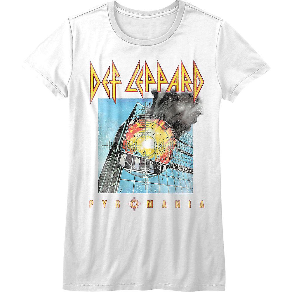 Foto 2 pulgar | Camiseta Infantil Rockinstone Junior Pyromania Def Leppard - Venta Internacional.
