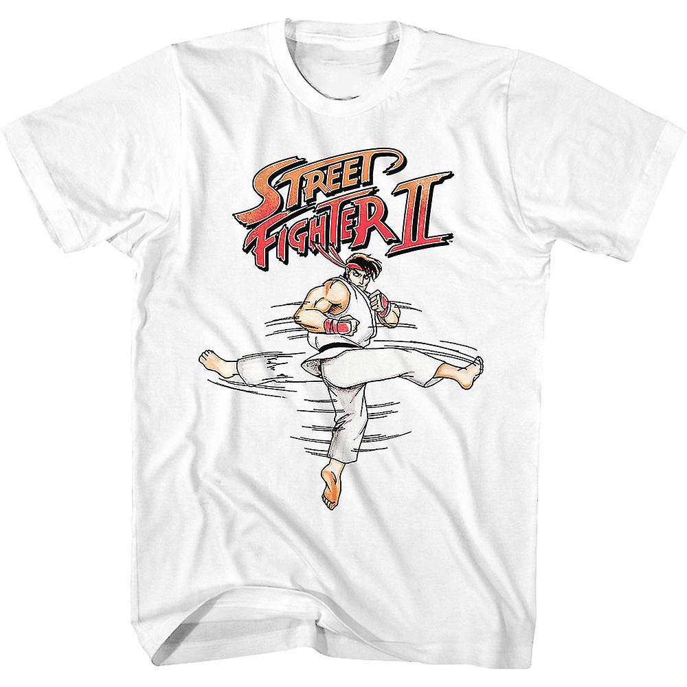 Foto 2 pulgar | Camiseta Rockinstone Ryu Hurricane Kick Street Fighter Ii - Venta Internacional.