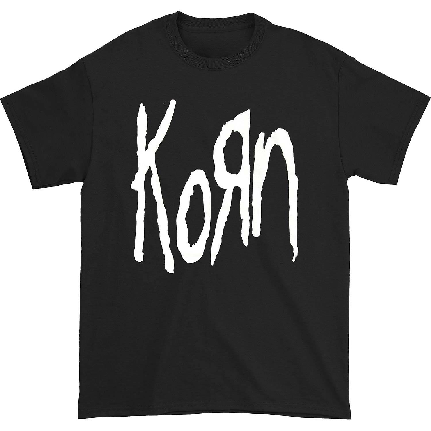Foto 2 pulgar | Camiseta Rockinstone Korn Logo 100% Algodón Heavyweight - Venta Internacional.