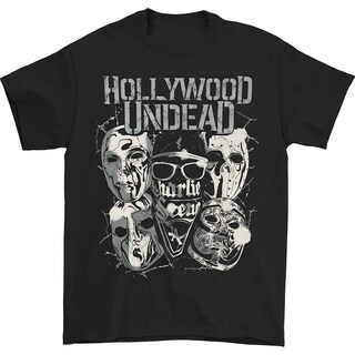 Foto 1 | Camiseta Rockinstone Hollywood Undead Metal Masks - Venta Internacional.