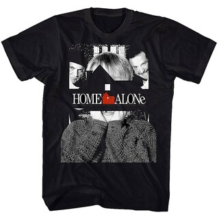 Foto 1 | Camiseta Con Estampado De Póster De La Película Rockinstone Home Alone - Venta Internacional.