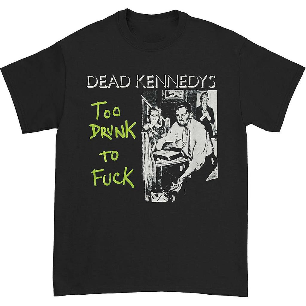 Foto 2 pulgar | Camiseta Rockinstone Dead Kennedys Too Drunk To Fuck - Venta Internacional.