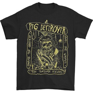 Foto 1 | Camiseta Rockinstone Pig Destroyer The Torture Fields Para Hombre - Venta Internacional.