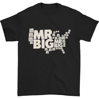 Foto 1 | Camiseta Rockinstone Mr. Big Map 2011 Tour 100% Algodón - Venta Internacional.