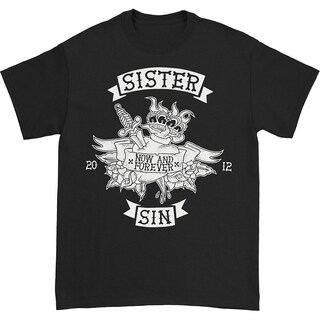 Foto 1 | Camiseta Rockinstone Sister Sin Now And Forever 100% Algodón - Venta Internacional.