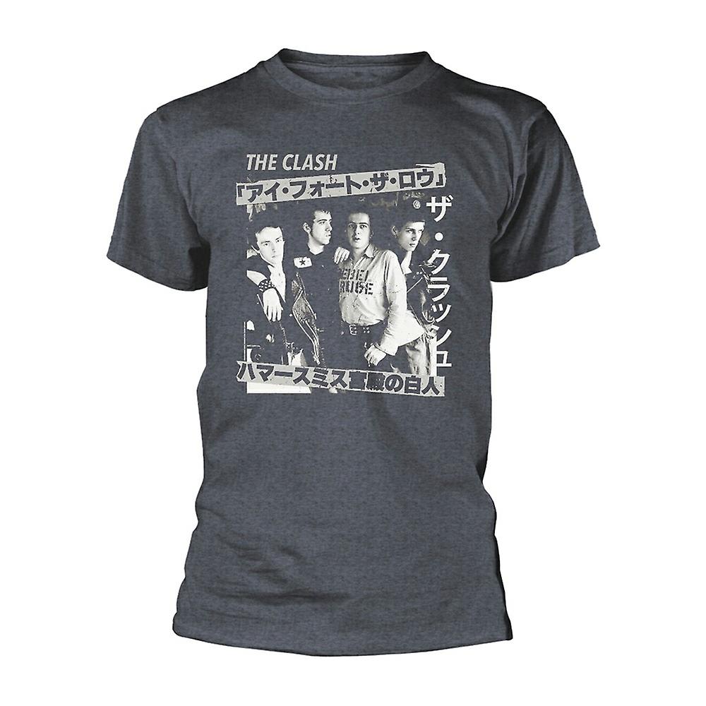 Foto 2 pulgar | Camiseta Rockinstone The Clash Kanji 100% Algodón - Venta Internacional.
