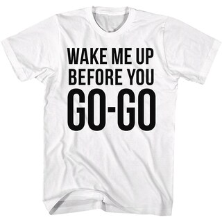 Foto 1 | Camiseta Rockinstone Wake Me Up Before You Go-go Wham - Venta Internacional.